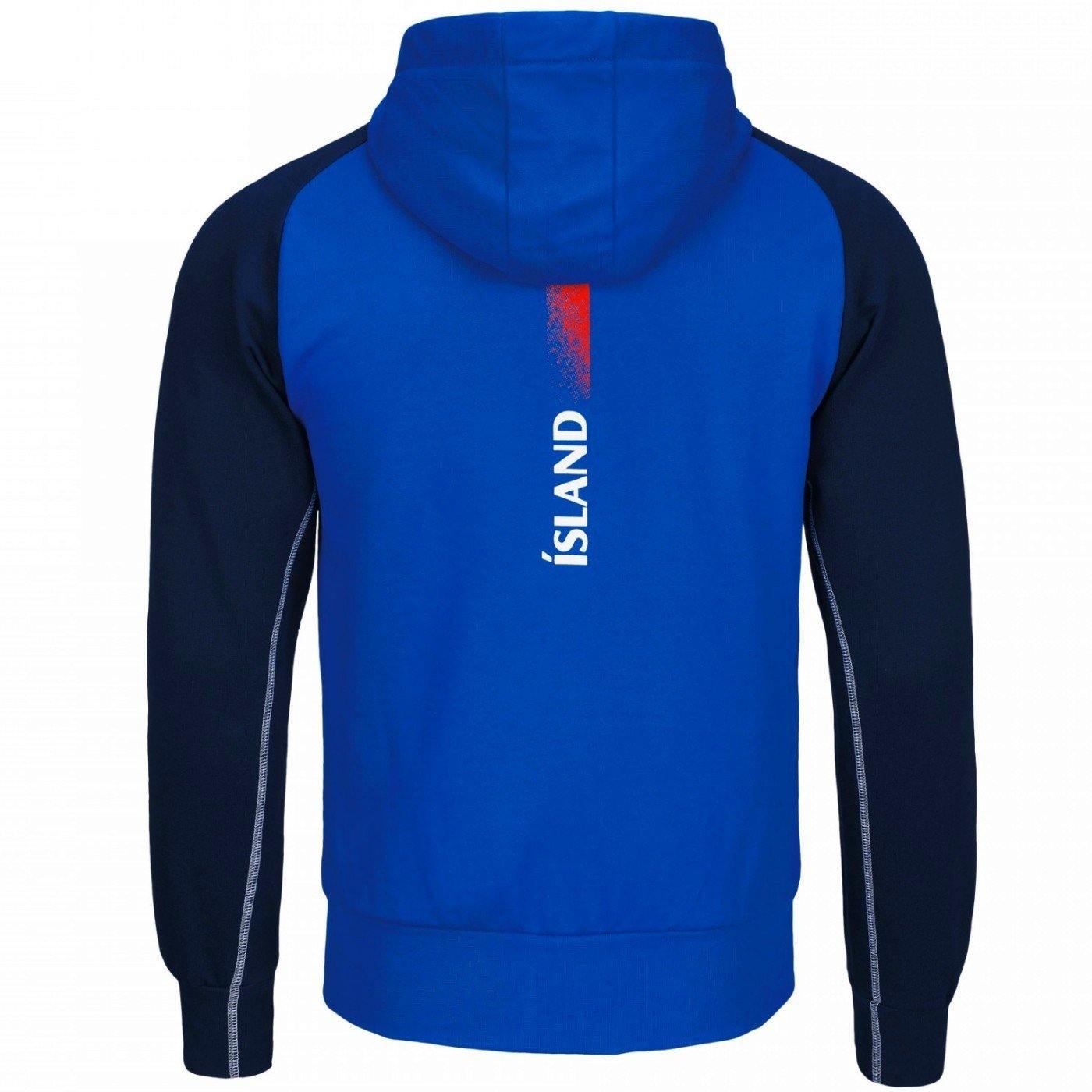 Iceland World Cup Hooded Presentation Soccer Tracksuit 2018/19 - Errea