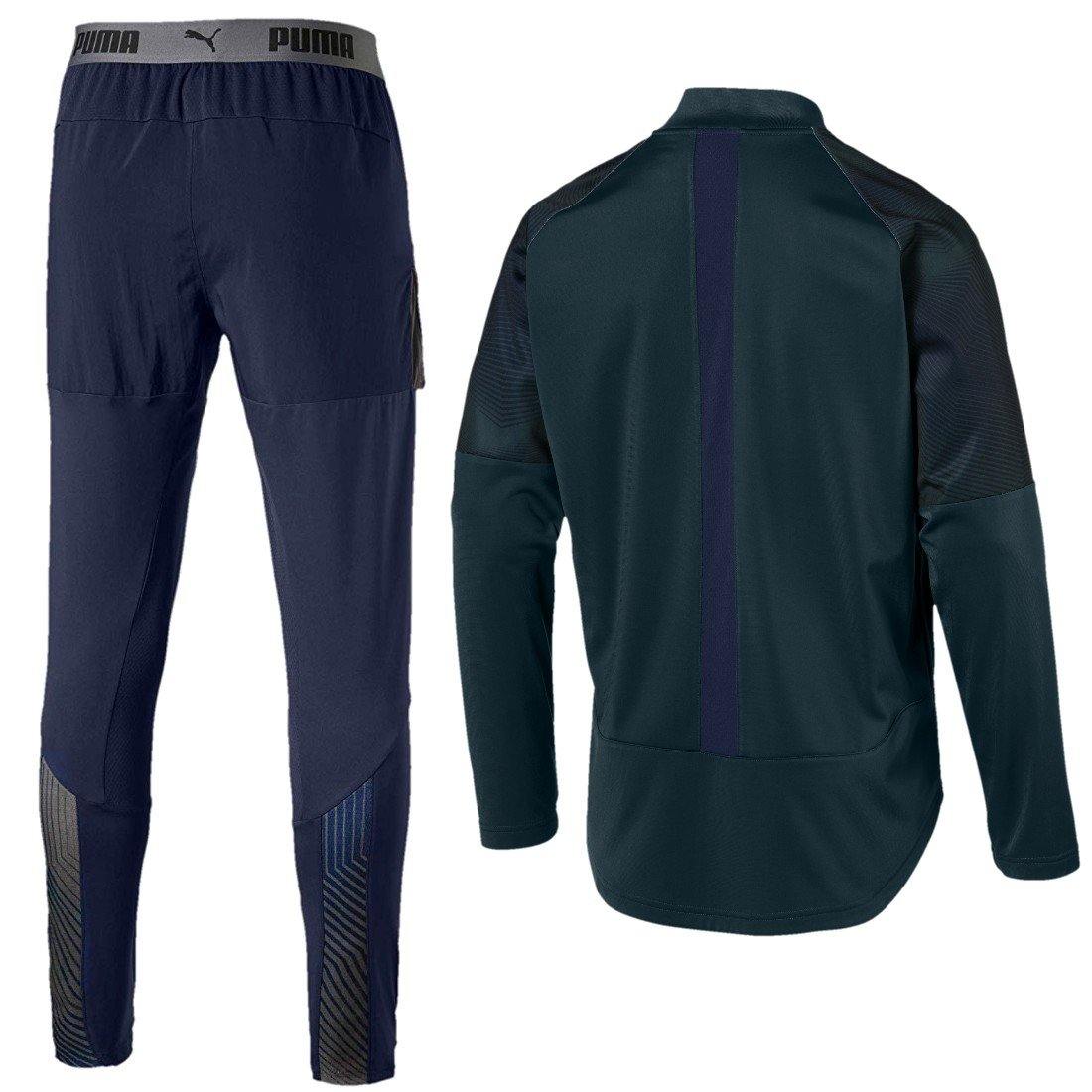 Arsenal soccer pine green Pro presentation tracksuit 2019 - Puma