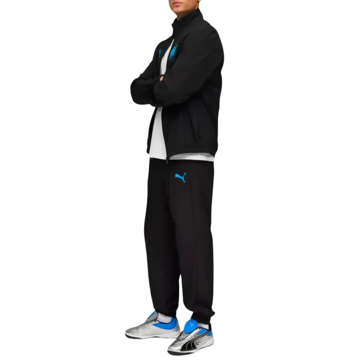 Olympique Marseille woven Casual soccer tracksuit 2025/26 - Puma