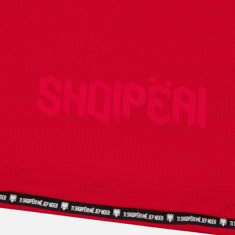 Albania national team Home soccer jersey 2024/25 - Macron