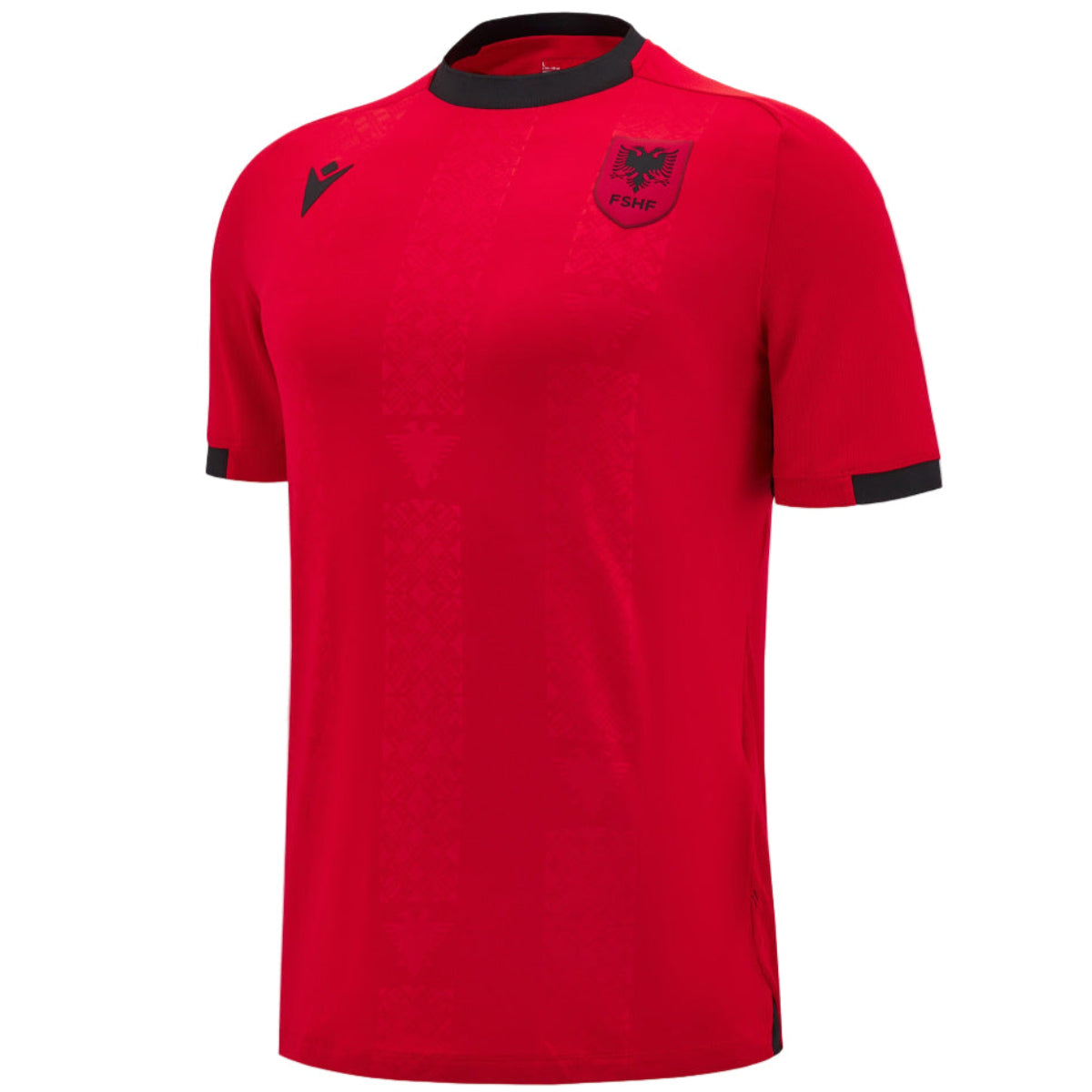 Albania national team Home soccer jersey 2024/25 - Macron