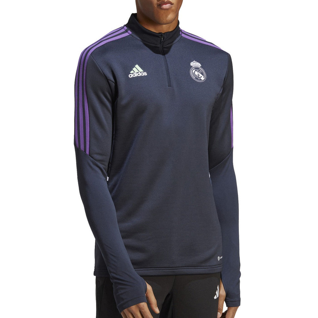 Real Madrid Soccer navy training technical tracksuit 2023 - Adidas