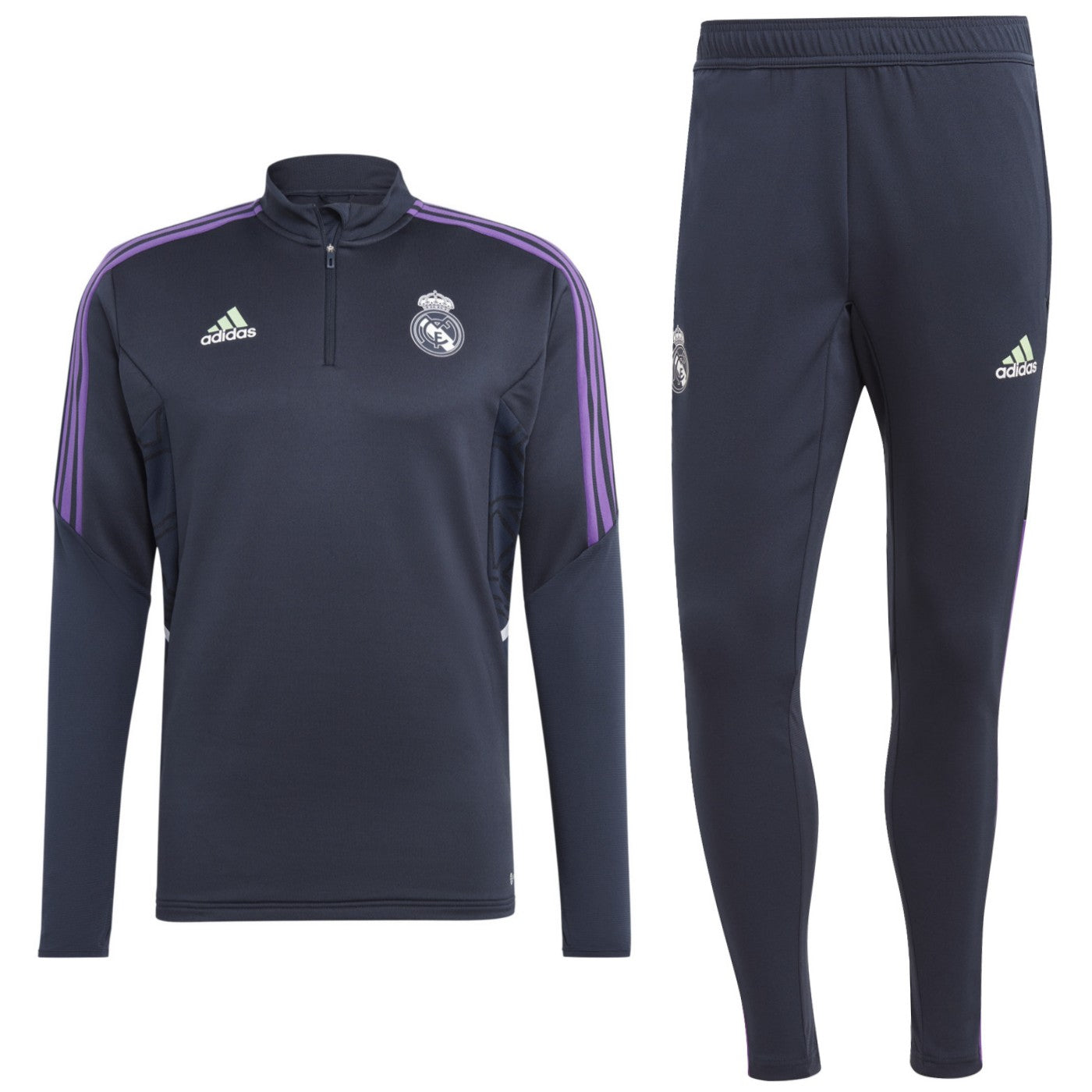 Real Madrid Soccer navy training technical tracksuit 2023 - Adidas