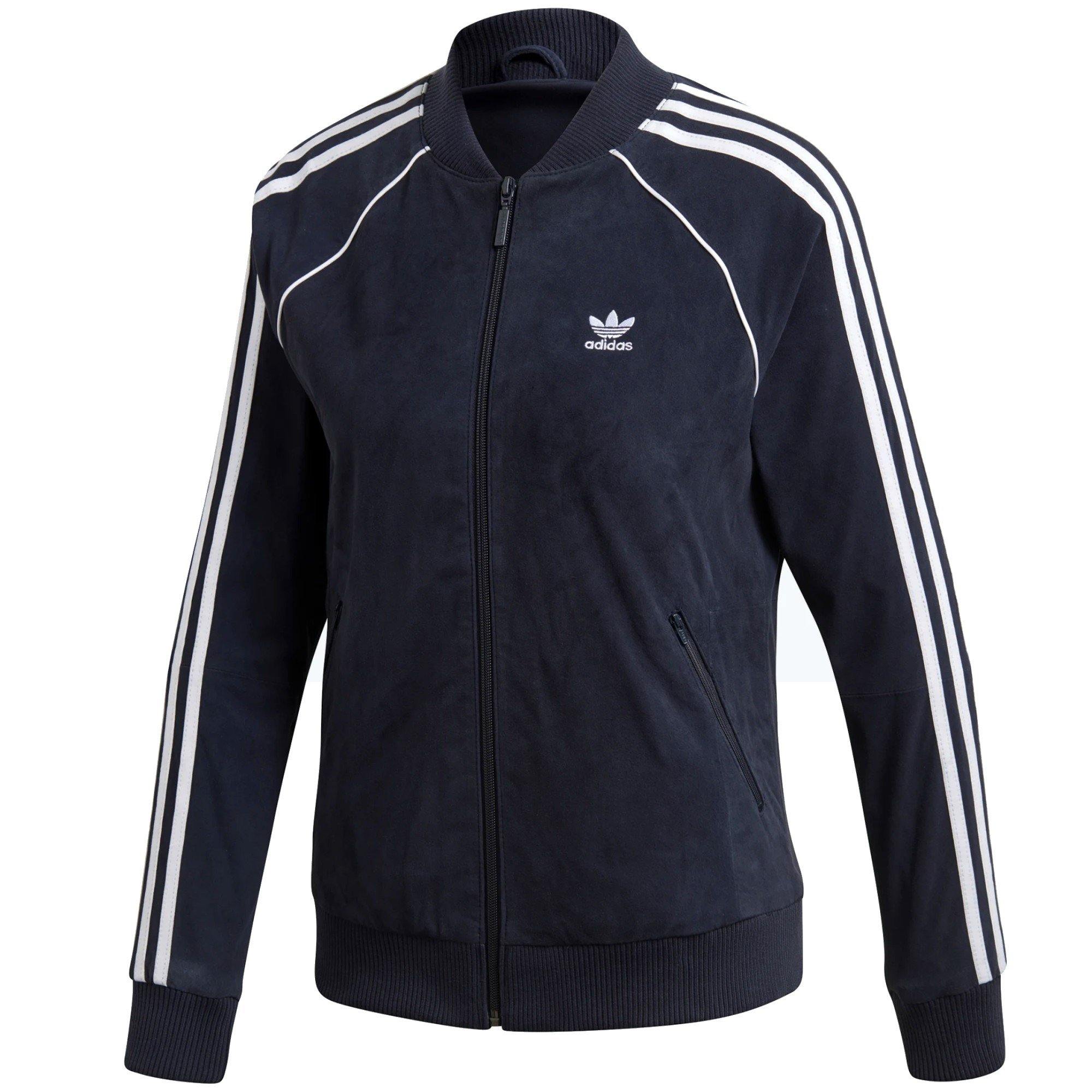 Women's Adidas Suede track jacket Adicolor collection